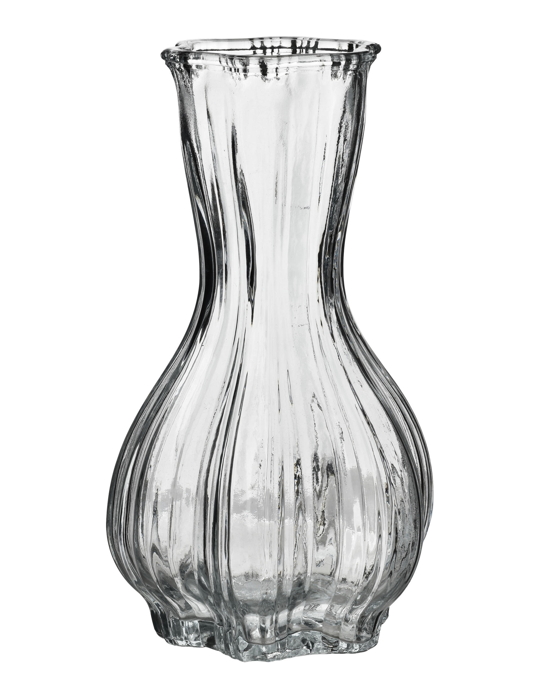 VASE Serenite Transparent Glas - Transparent, Glas (26cm) - Mondex