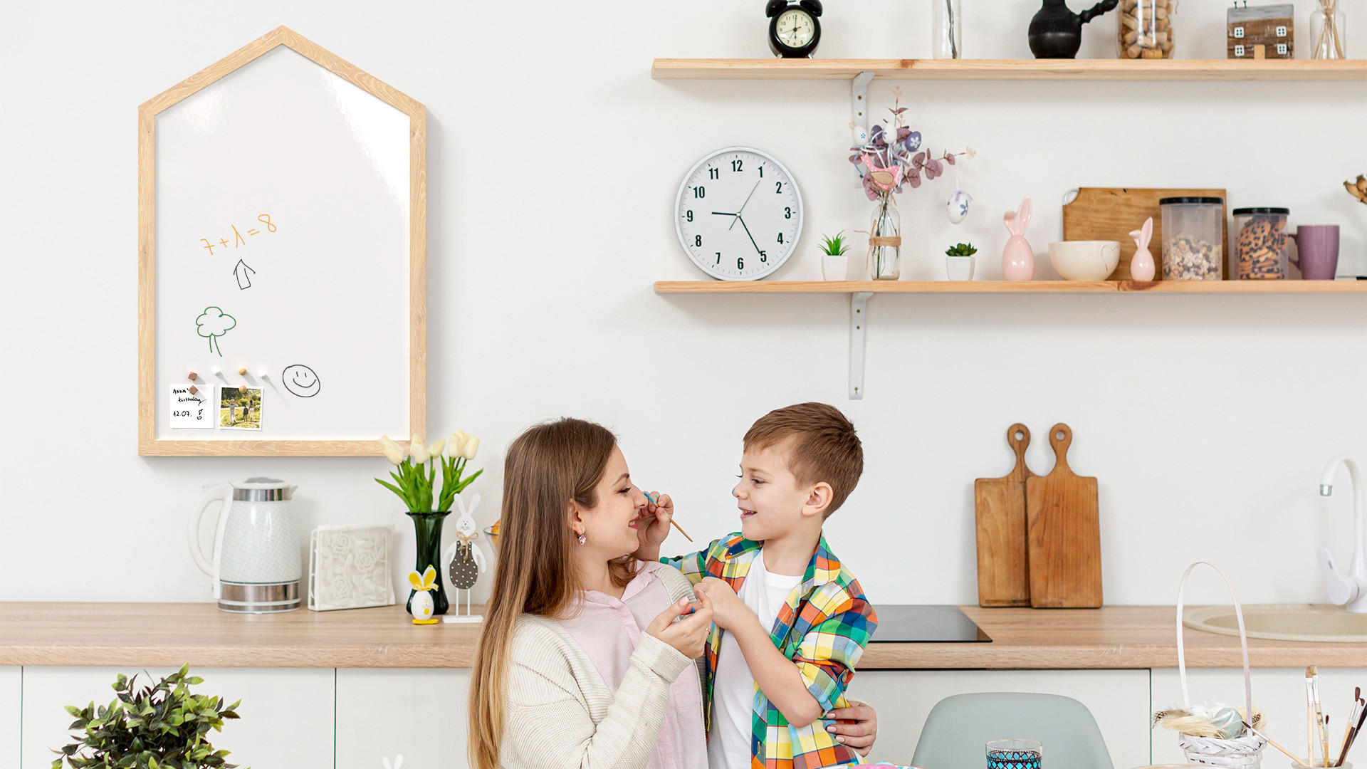 Thumbnail - ALLboards Magnettafel, Weiß, Metall, 90x60x2 cm, Dekoration, Magnettafeln & Pinnwände