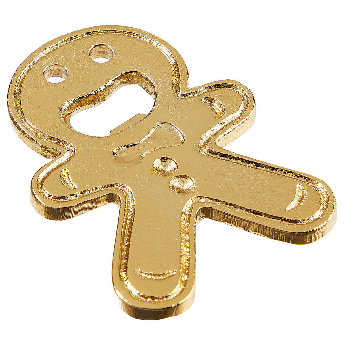 FLACHENÖFFNER Gingerbread - Goldfarben, Metall (4cm) - Butlers