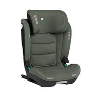 KINDERSITZ i-Scout i-Size grün (100 - 150 cm) Kopfstütze verstellbar Isofix - Grün, Kunststoff (43/63/44cm) - Kikka boo