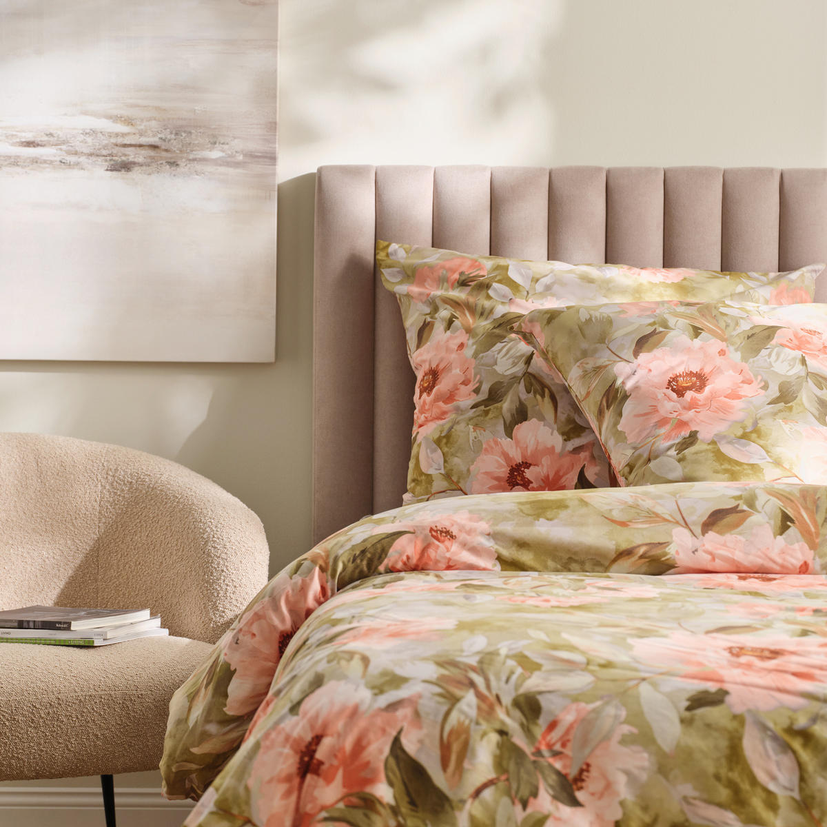 BETTWÄSCHE Dalesso - Grün, Textil (200/220cm) - home&you