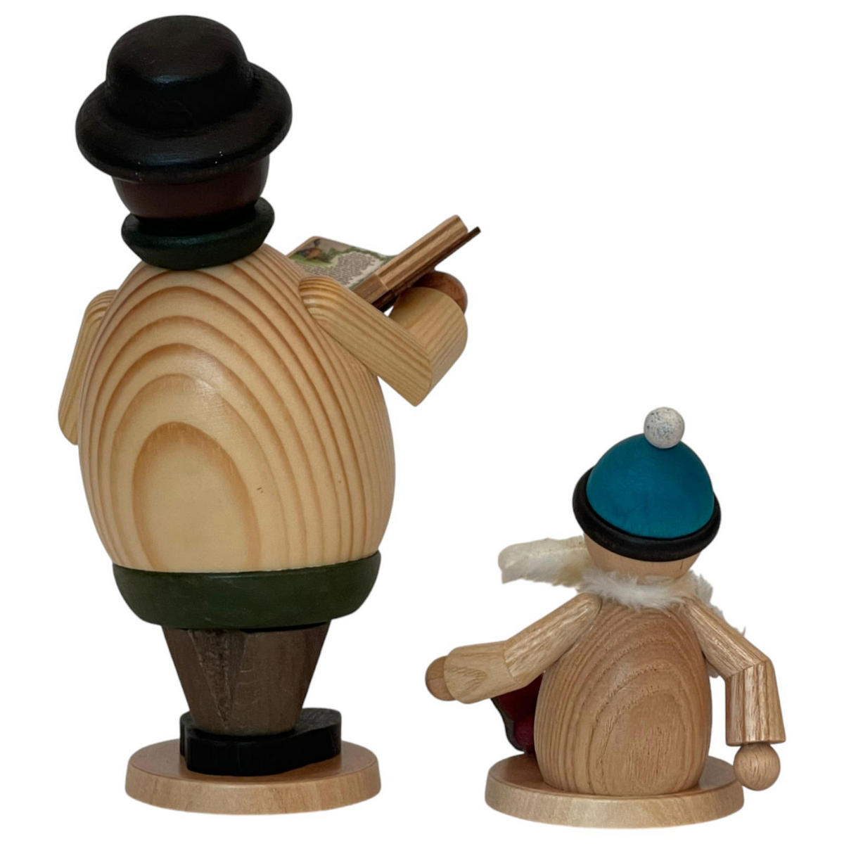 RAUCHMANN Max als Vorleser von Mäxchen 16 cm - Multicolor, Holz (10/16/10cm)