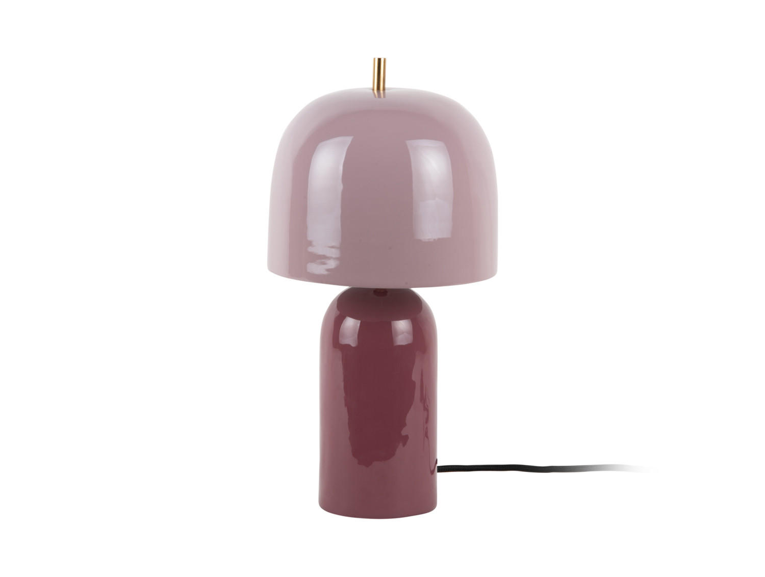 TISCHLAMPE Rico 20/20/43 cm - Lila, Metall (20/20/43cm) - Leitmotiv