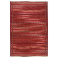HANDWEBTEPPICH Kelim Kordi Mehrfarbig 241/166 cm Schurwolle - Beige, Textil (166/241cm) - Looma
