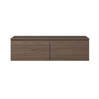 TV-LOWBOARD Bemmi Walnuss Wisconsin 100 cm - Dunkelbraun, Holzwerkstoff (100/28.4/31.8cm) - Selsey