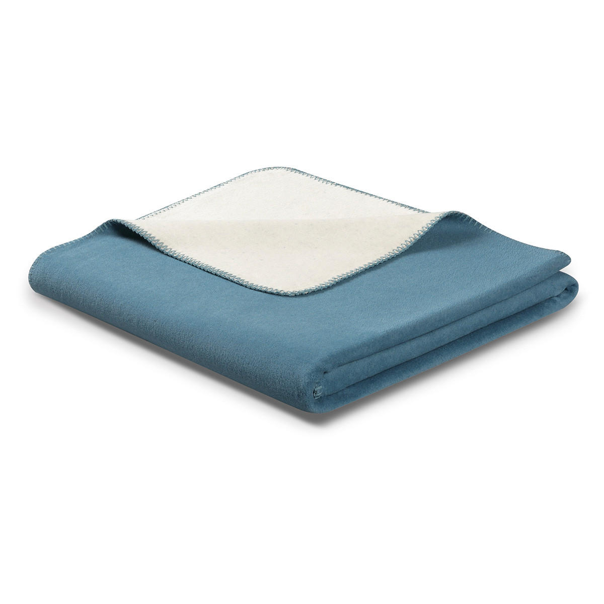 WOHNDECKE Basic - Blau, Textil (150/200cm) - Biederlack