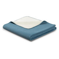 WOHNDECKE Basic - Blau, Textil (150/200cm) - Biederlack