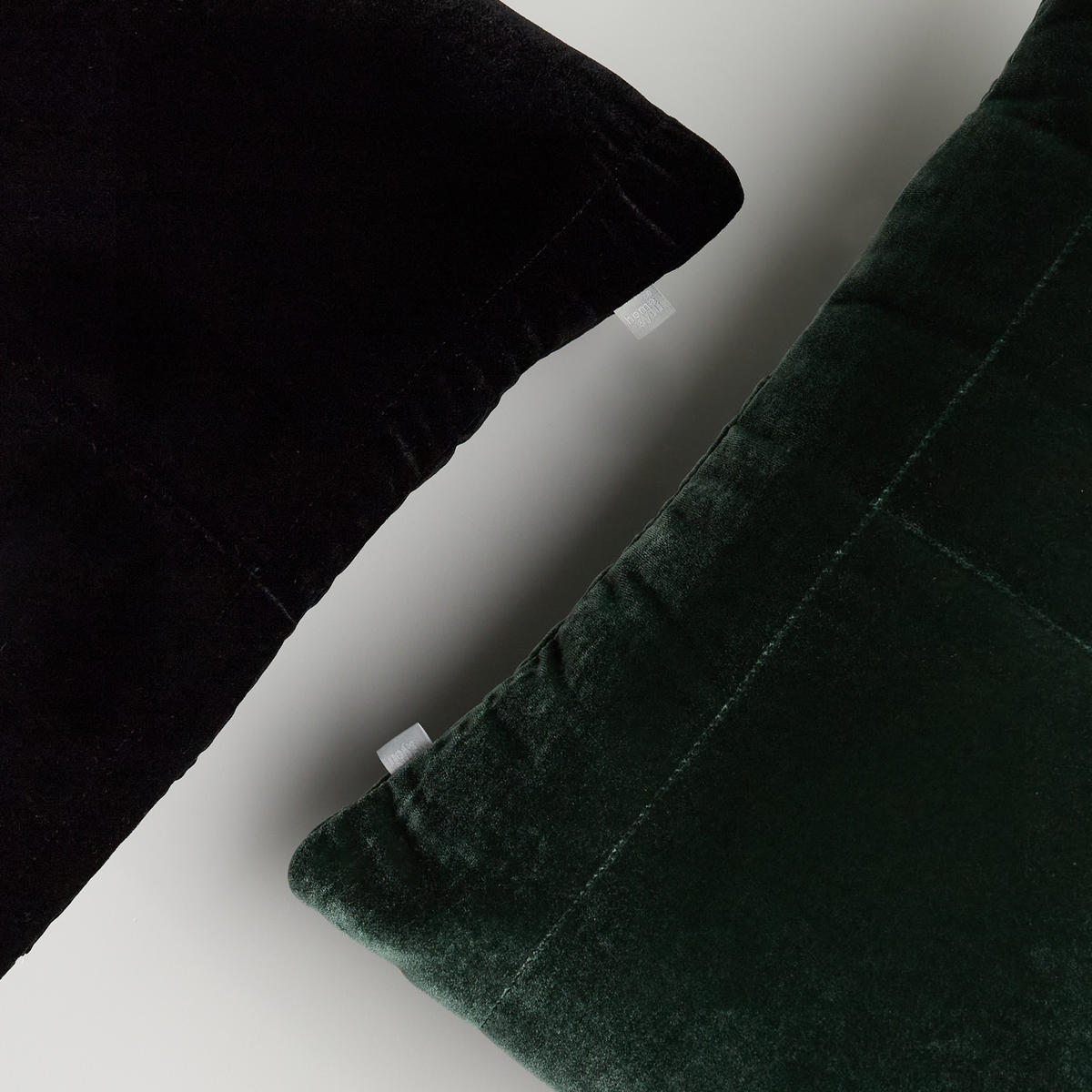 KISSENBEZUG Dustis - Dunkelgrün, Textil (45/45cm) - home&you