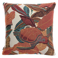 OUTDOOR-KISSEN Dori papaya 45 x 45 cm - Rosa, Textil (45/45cm) - Vivaraise