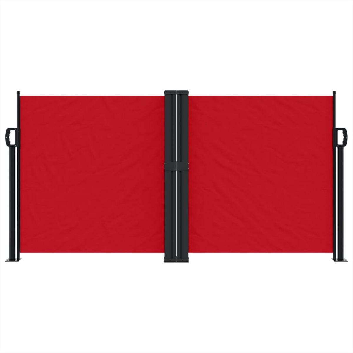 SEITENMARKISE Ausziehbar Rot 120x1200 cm - Rot, Textil (1200/120/1200cm) - furnicato