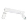 STRAHLER Bielefeld 2-flammig 34/8/16.9 cm - Weiß, Metall (34/8/16.9cm) - Nettlife