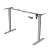 SCHREIBTISCHGESTELL Jiri Grau - Grau, Metall (58.5/135/118cm) - SVITA