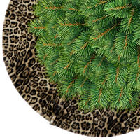 TREPPENROCK Panther - 105/105/ cm - Dunkelgrün, Textil (105/105/105cm) - Unique Living
