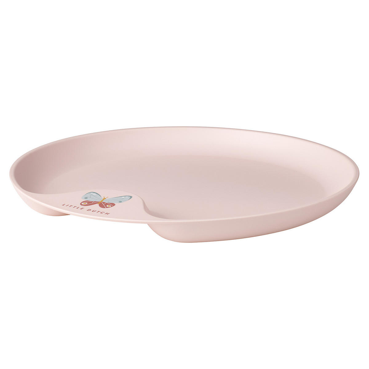 KINDERTELLER Mio Flowers & Butterflies ø 22 cm - Hellrosa, Kunststoff (22/2/22cm) - Mepal