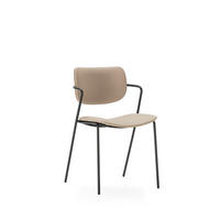 ESSZIMMERSTUHL Maika Beige 49/55/48 cm 2er-Set - Beige, Textil (55/48/49cm) - Calicosy