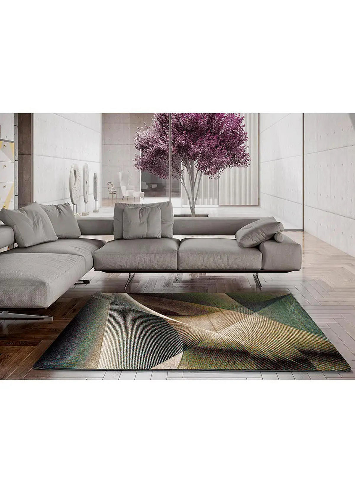 WEBTEPPICH Mehrfarbig Warhol 160/230 cm - Multicolor, Naturmaterialien/Textil (160/230cm) - Atticgo