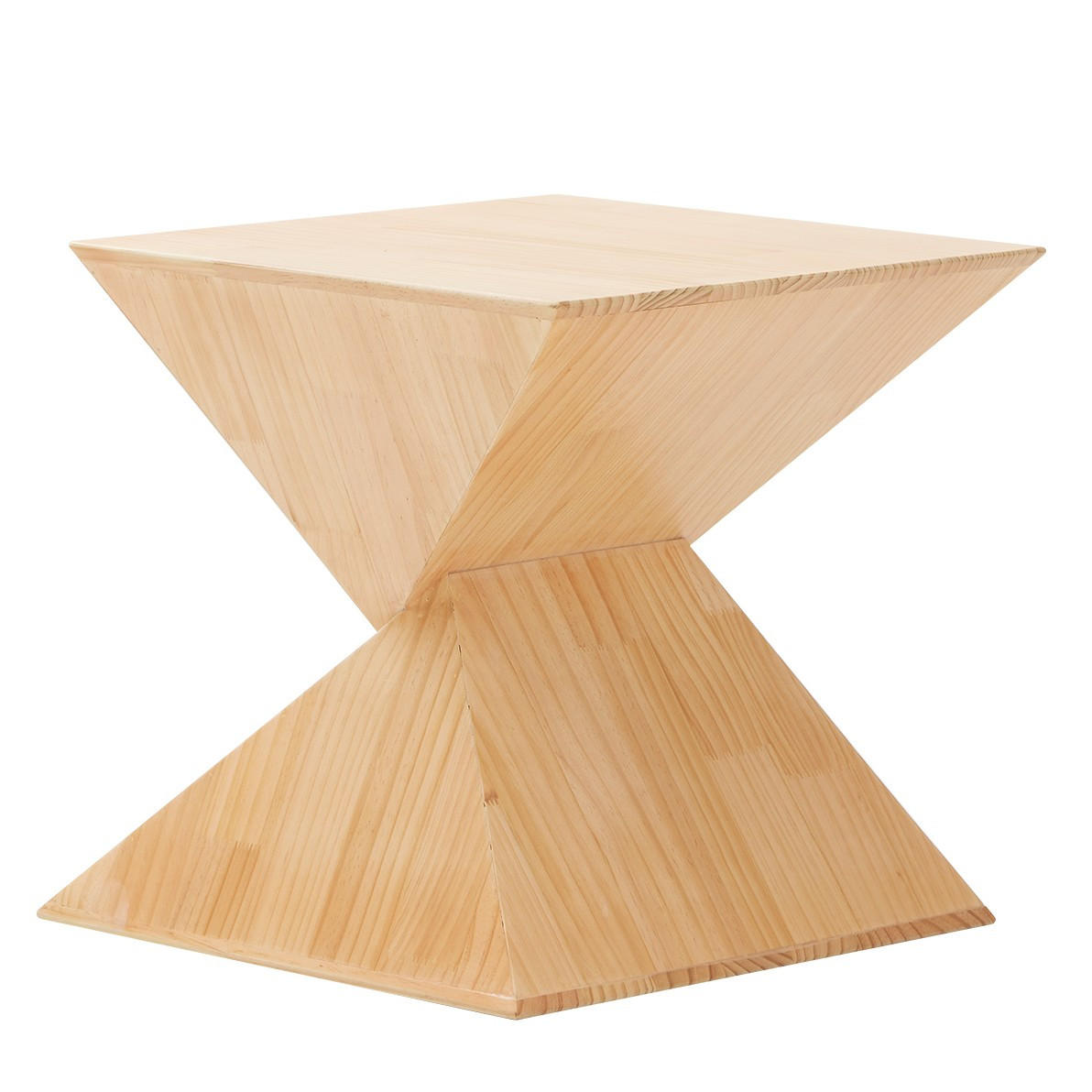 BEISTELLTISCH Rechteckig Braun 45 x 45 x 45 cm - Braun, Holz (45/45/45cm) - Nordlys