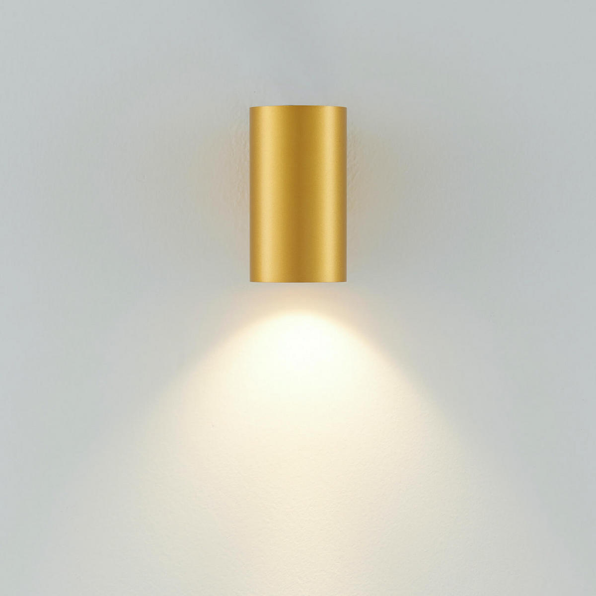 WANDLEUCHTE Liv, Gold / Messing, 10cm - Goldfarben, Metall (5/5.7/10cm) - KOSILUM
