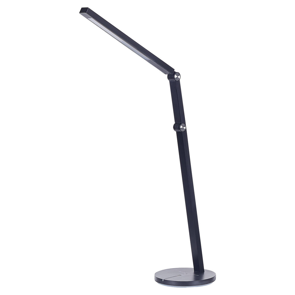 SCHREIBTISCHLAMPE Dorado 17/32/48 cm - Schwarz, Kunststoff (17/32/48cm) - Beliani