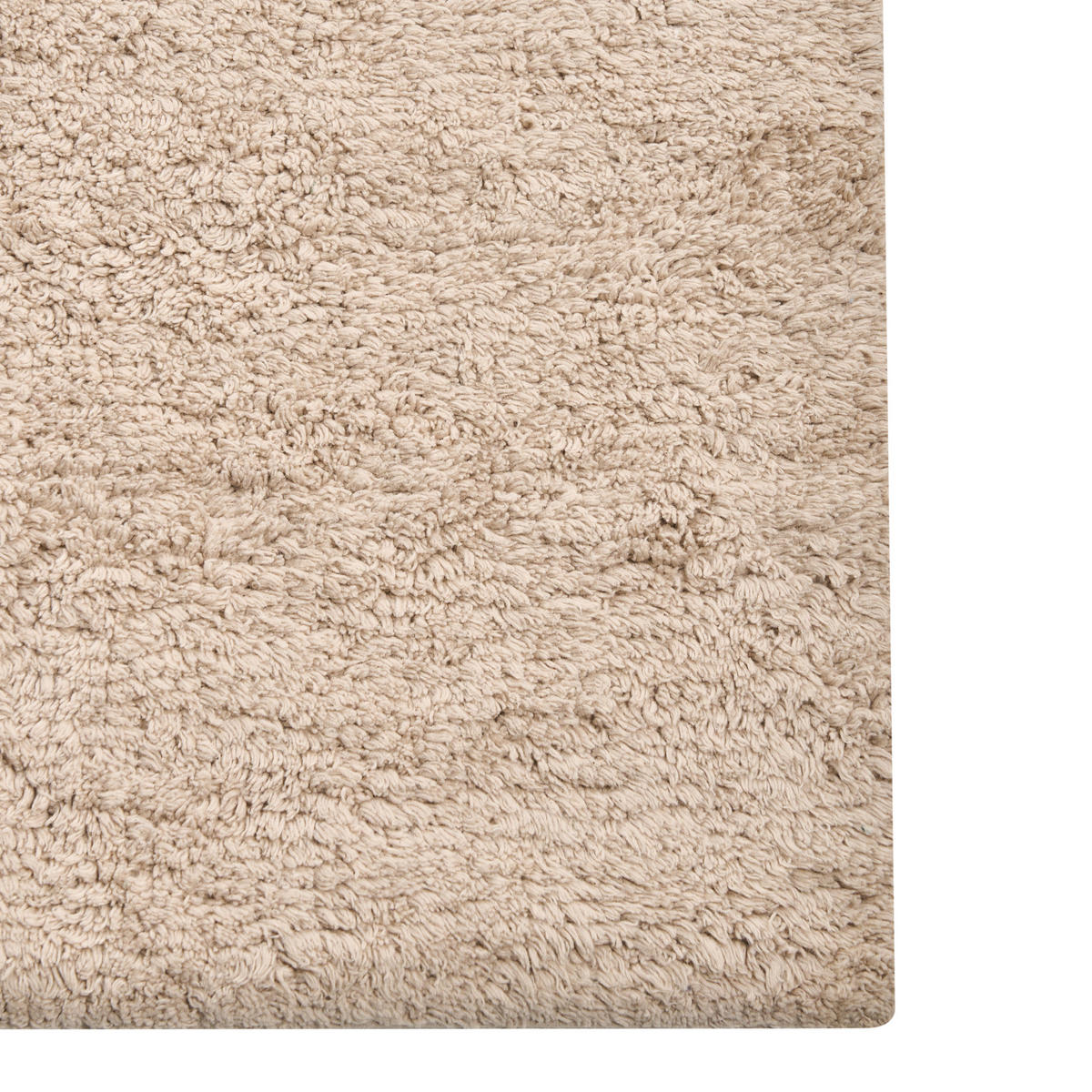 KOUPELNOVÁ PŘEDLOŽKA Světle hnědá 60/90 cm Bavlna Goela - hnědá/světle hnědá, textil (60/90cm) - Beliani