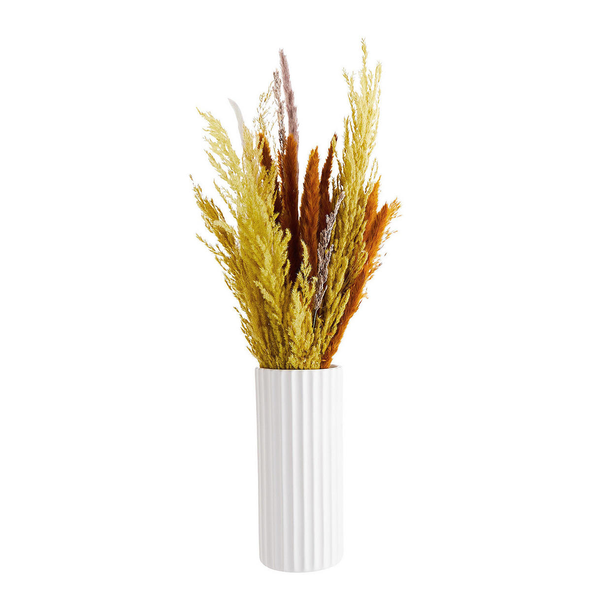 VASE Liv - Weiß, Stein (32cm) - Butlers