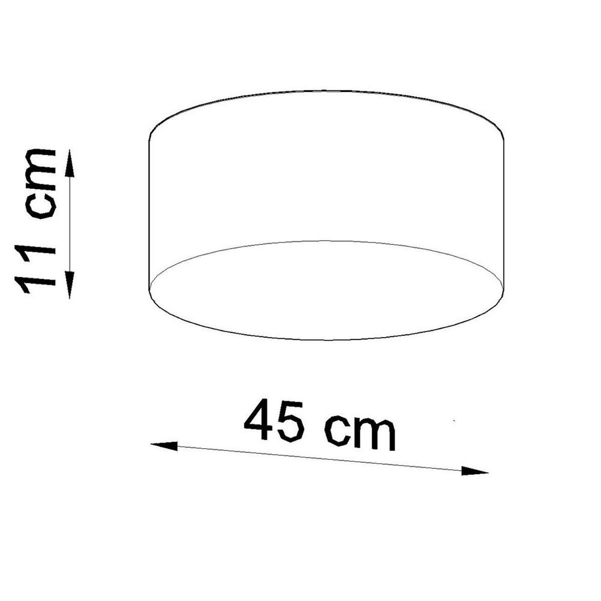 WANDLEUCHTE Spot rund Weiß Stahl PVC - Weiß, Metall (25/12/25cm)