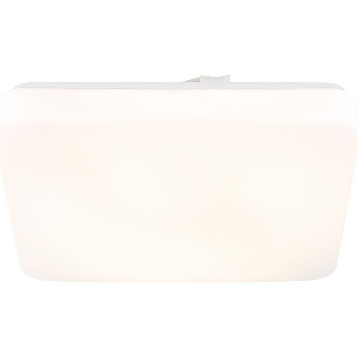DECKENLEUCHTE DONTE Metall Weiß matt LED Aufbau - Weiß, Metall (27/27/5.5cm) - Globo Lighting