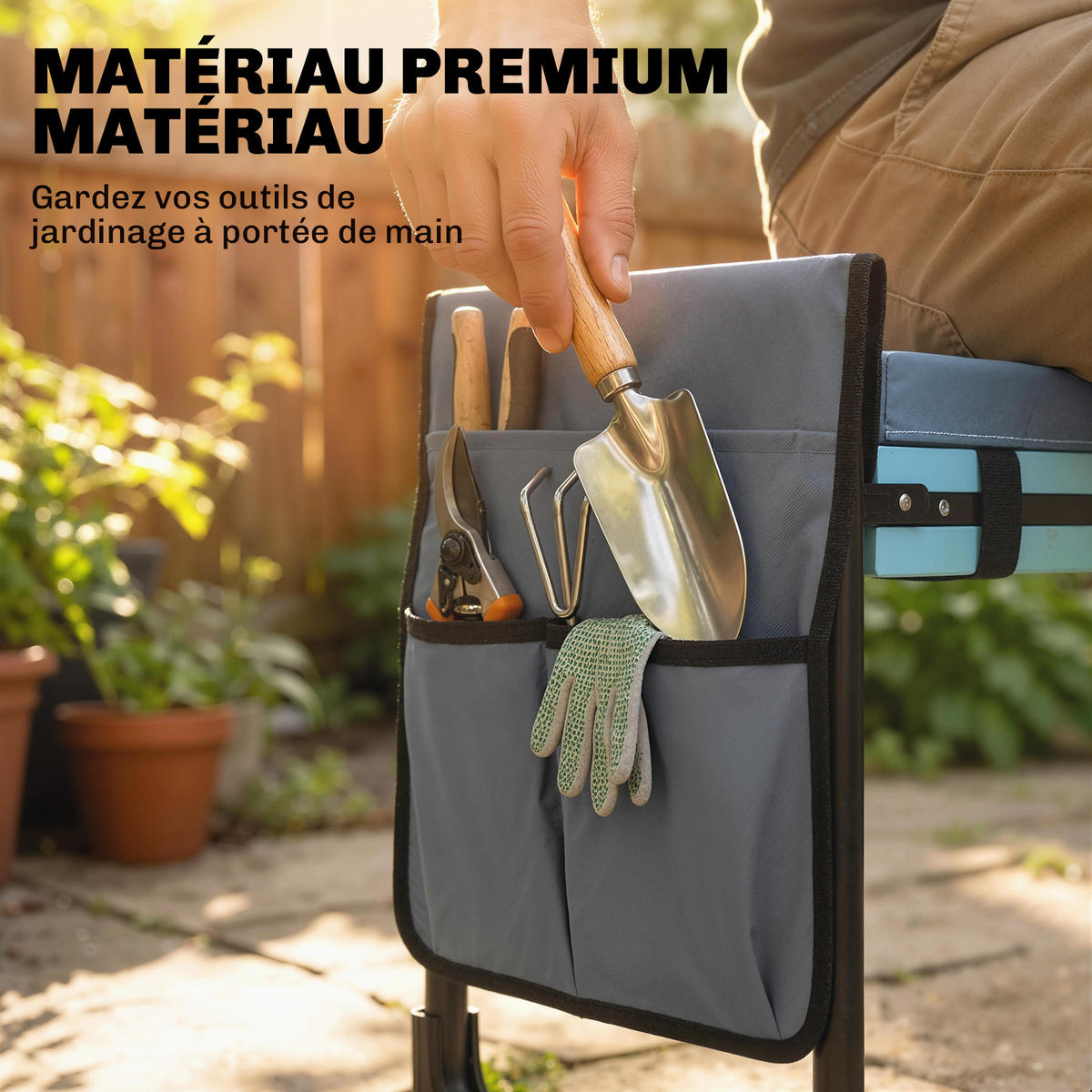 KNIEBANK 2-in-1 DE-13890 Dunkelgrau - Dunkelgrau, Metall (29/50/60.5cm) - ComfortXL