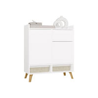 BYRÅ Vit 80/92/35 - Vit, Träbaserade material (80/92/35cm) - RAUMHIRSCH FURNITURE