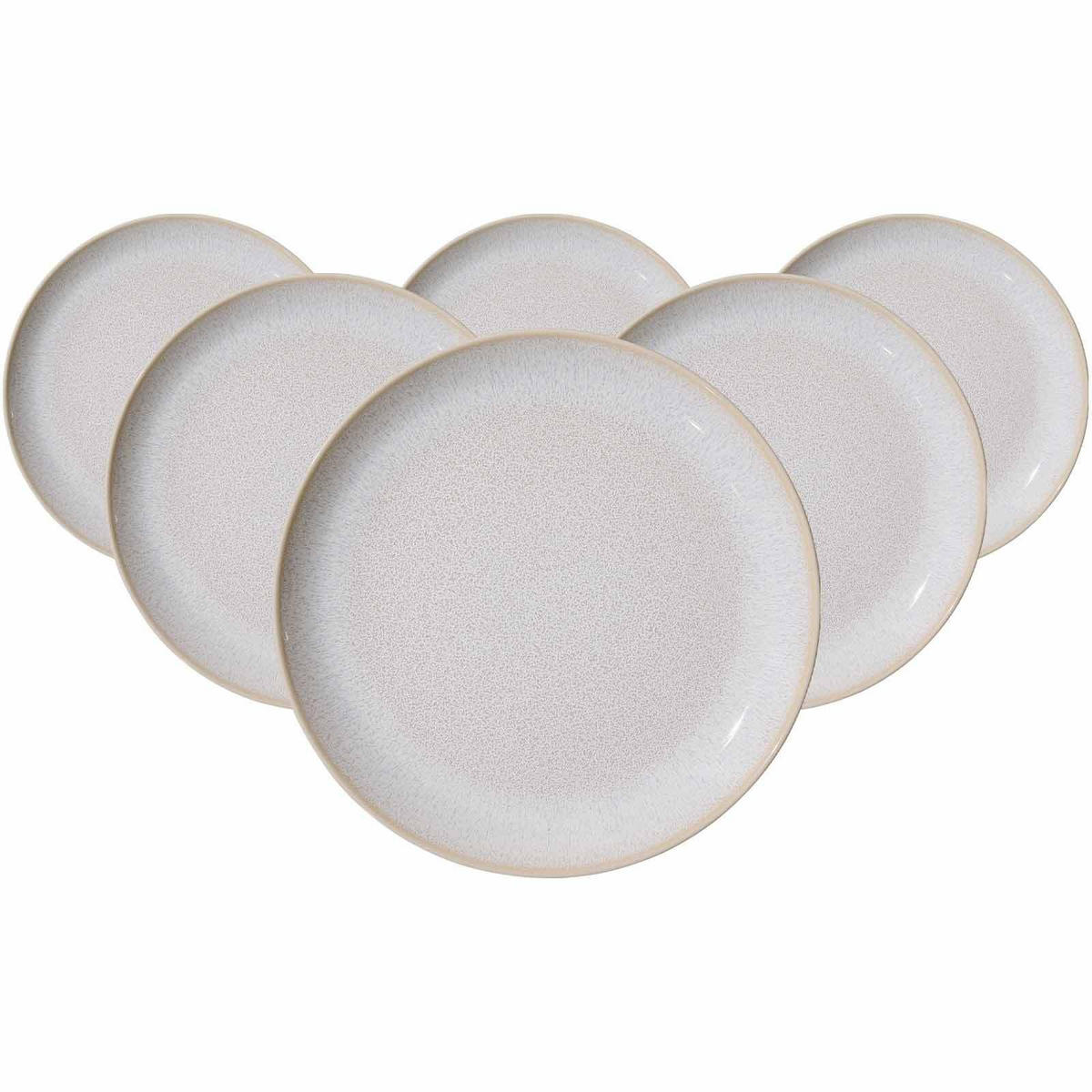 SPEISETELLER Laredo beige ø 27,5 cm 6er Set - Beige, Keramik (27.5cm) - Ritzenhoff Breker