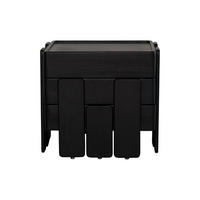 BEISTELLTISCH Nido Schwarz aus Mango - Schwarz, Holz (42/42/40cm) - Tikamoon