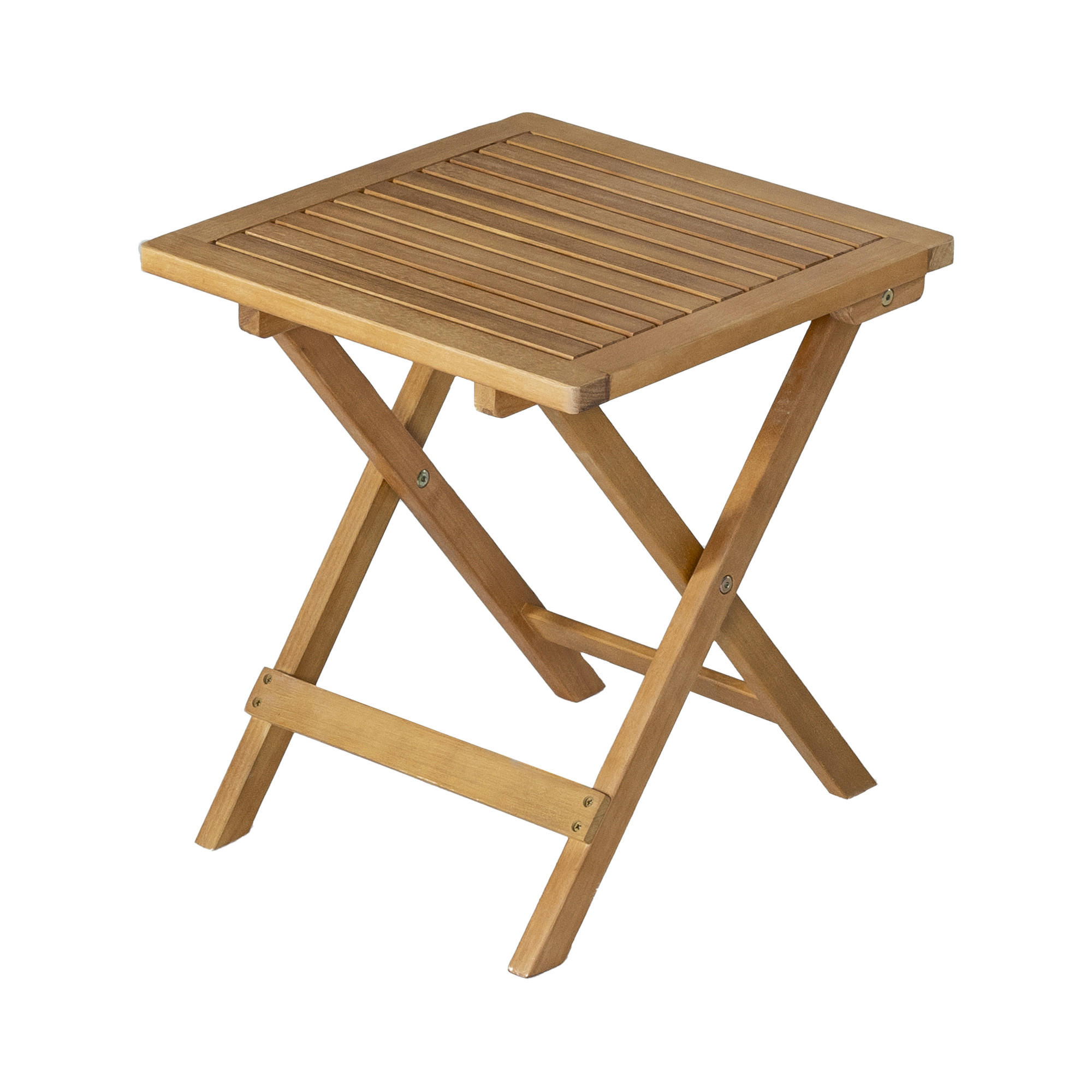 BISTRO-SET 3 TLG. Capistrello - Naturfarben/Weiß, Holz/Textil - casa.pro