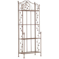 STANDREGAL Aaron antik braun - Braun, Metall (60/158/33cm) - TPFGarden