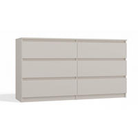 KOMMODE MALWA M6 140 - KASCHMIRBEIGE - Kaschmir, Holzwerkstoff (138/75/40cm) - CDF