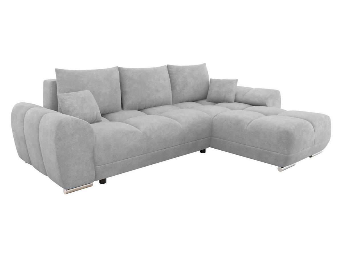 ECKSOFA Logo - Silberfarben, Holz/Kunststoff (291/183cm) - MIRJAN24