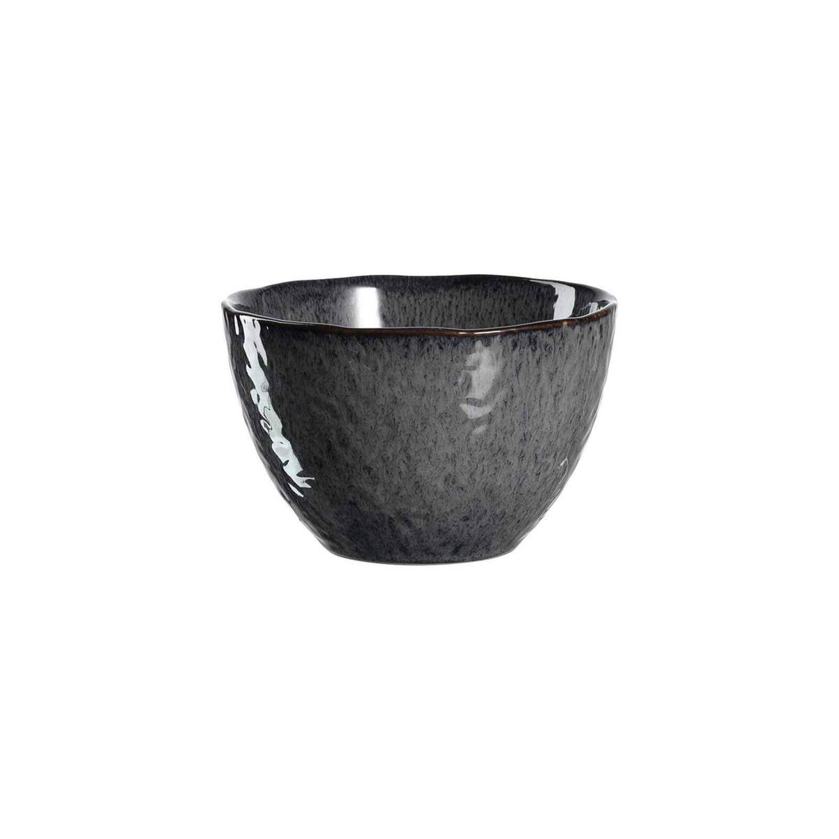 KERAMIKSCHALEN Matera Anthrazit ø 15,3 cm 6er Set - Anthrazit, Keramik (15.3cm) - Leonardo Living