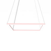 LED-HÄNGELEUCHTE - Pink, Metall (60/60/100cm) - Lumicom