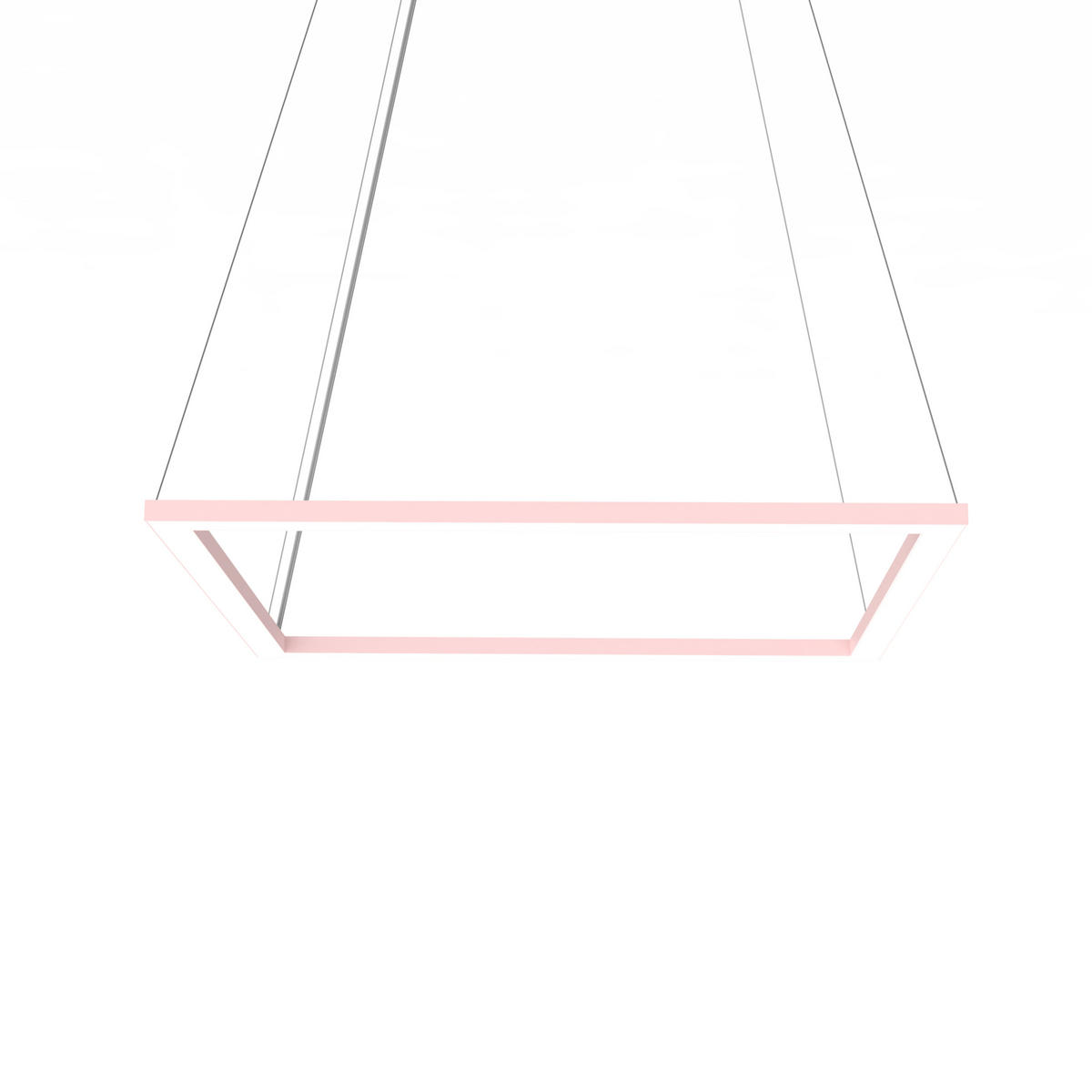 LED-HÄNGELEUCHTE - Pink, Metall (60/60/100cm) - Lumicom