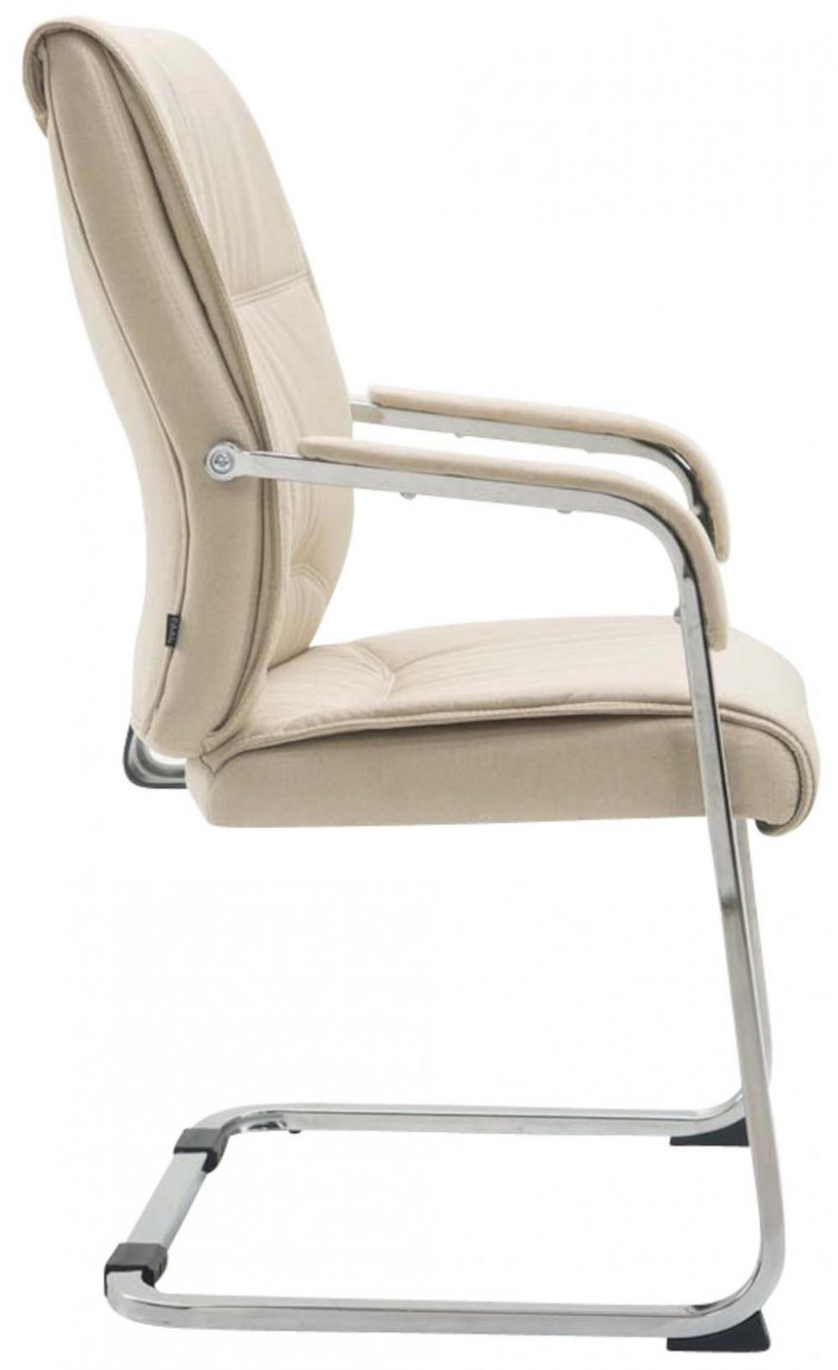 SCHWINGSTUHL 2er Set Stoff creme - Creme, Textil/Metall (58/102/65cm) - CLP