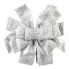 SCHLEIFE Santa Lila Weiß 32x32x130 cm Kunststoff - Weiß, Kunststoff (32/130/32cm) - Mondex