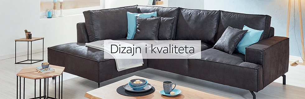 Moderna i udobna kutna sjedeća garnitura Lesnina XXXL