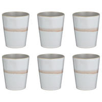 LATTE MACCHIATO GLAS (6er-Set) Artisan 320 ml - Rosa, Keramik (0.32L) - Butlers