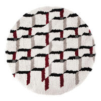 TEPPICH Erika schneeweiß diameter 160 cm - Weiß, Textil (160/160cm) - Vivaraise