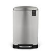 TRETMÜLLEIMER 20L - inox edition N°512 - Silberfarben, Metall (30/52.5/29cm) - Les Collectors