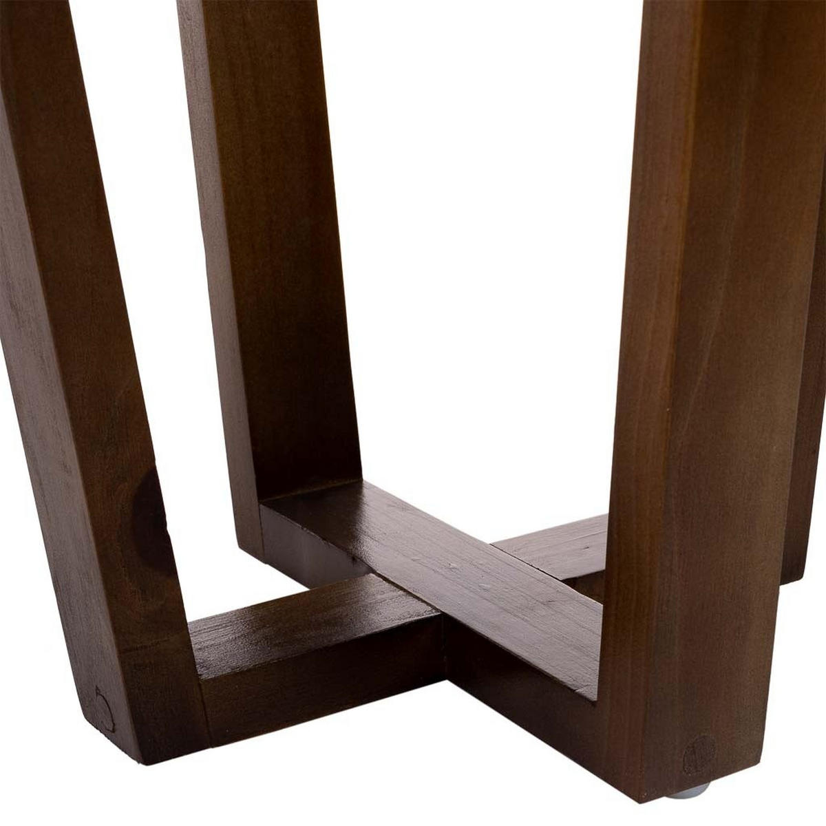 TISCH aus Holz, braun, 36x40cm - Braun, Holz (36/36/40cm) - Wanderlust