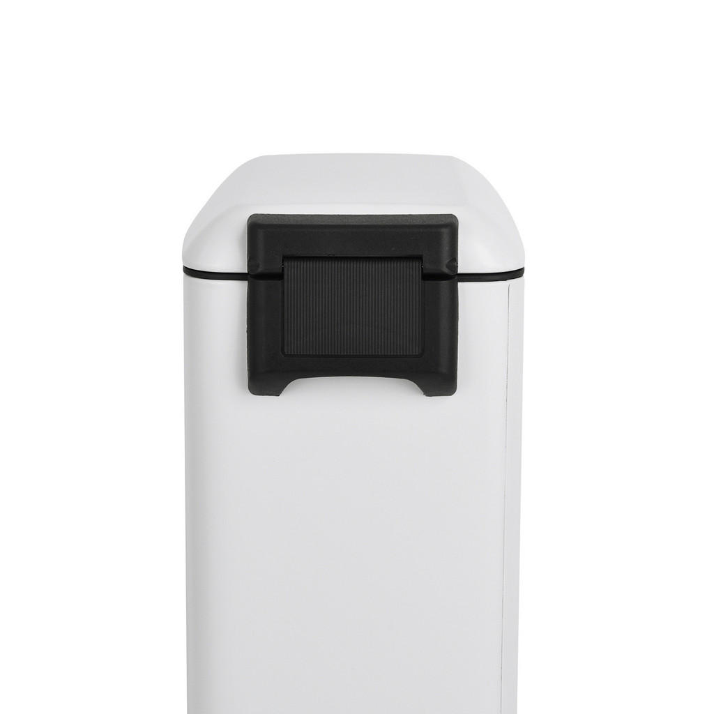 Thumbnail - Svita Mülleimer, Weiß, Metall, Rechteckig, 23.5x55.5x42 cm, Küchen, Küchenausstattung, Mülleimer