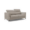SCHLAFSOFA Gardenia - Hellgrau, Metall (198/88/94cm) - Divani.store