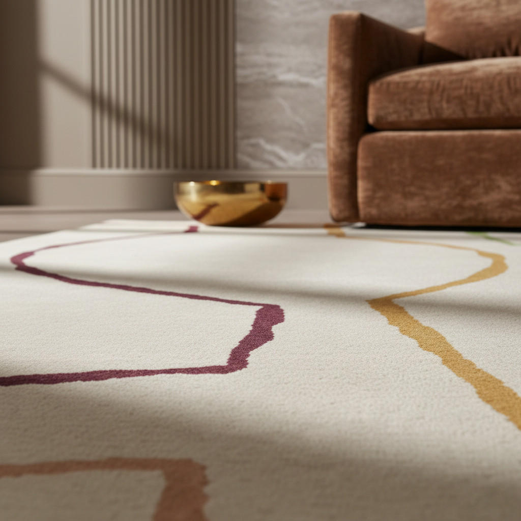 Thumbnail - Kadima Design Teppich, Beige, Textil, Grafikmuster, Rechteckig, 200x290 cm, in verschiedenen Größen erhältlich, Teppiche...