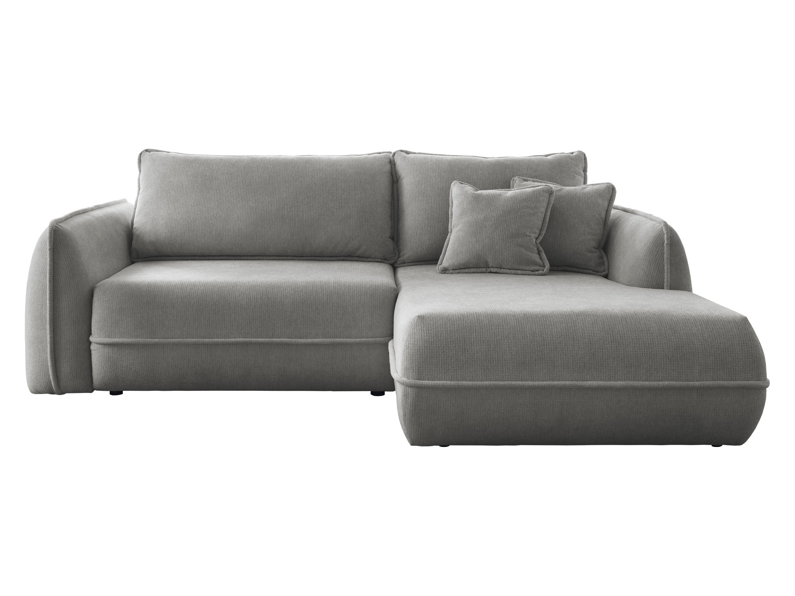 ECKSOFA Moho, Seite: Rechts - Schwarz/Grau, Holz/Kunststoff (254/162cm) - MIRJAN24