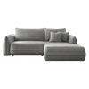 ECKSOFA Moho, Seite: Rechts - Schwarz/Grau, Holz/Kunststoff (254/162cm) - MIRJAN24